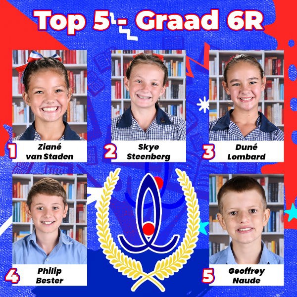 Gr. 6R Top 5